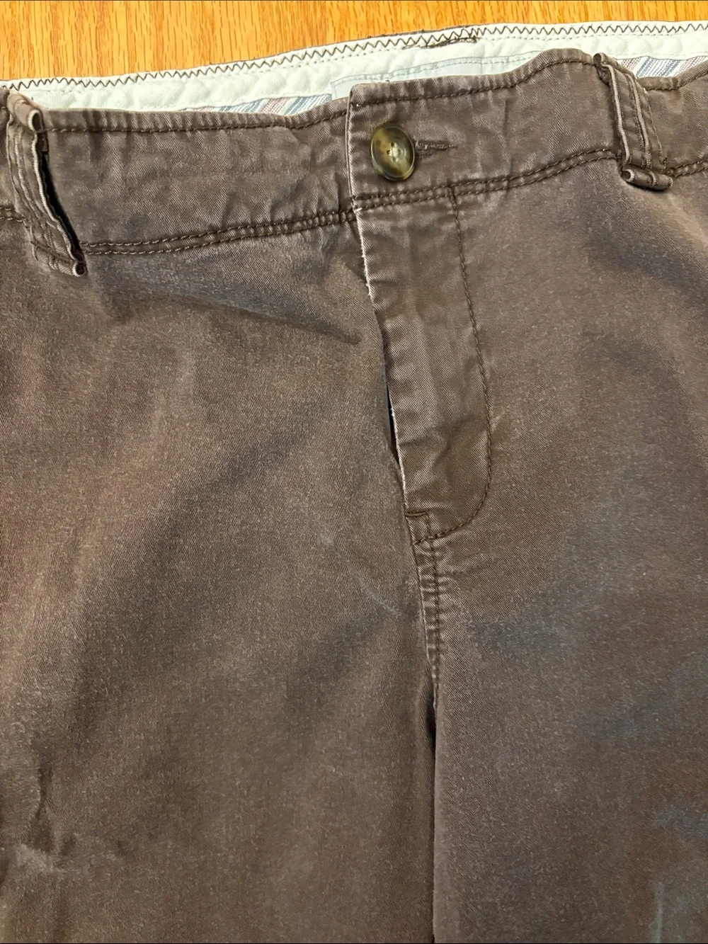 Old Navy Women's Brown Chino Bermuda Shorts